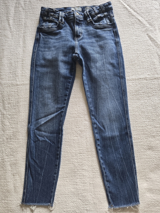 KanCan Denim - KanCan Blue Skinny Jeans with Raw Hem